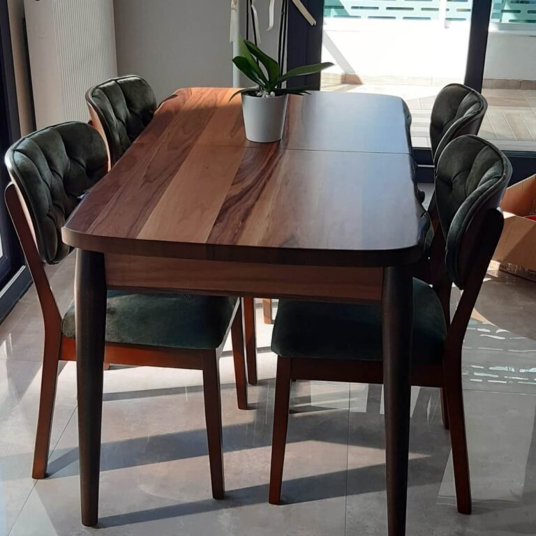 6 Kişilik Yemek Masası Takımı Osmaniye EFE MasaSandalye